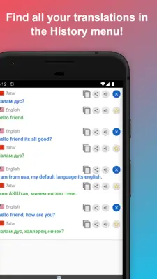 English to Tatar Translator android App screenshot 4